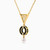 LIN592 - Circle Black Stone Necklace in 18K Gold - 111405180263-2.jpg