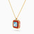 LIN599 - Cushion Diamond & Colored Stones Necklace in 18K Gold - 111405180271-2.jpg
