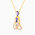 LIN21 - Multishaped Purple Stone Necklace in 18K Gold - 111406180035-2.jpg