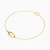 MLB451 - Rectangle Shaped Diamond Chain Bracelet in 18K Gold - 21047110296-2.jpg