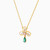 LIN952 - Flower Colored Stones Necklace in 18K Gold - 111413180053-2.jpg