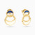 LGE154 - Circle Colored Stones Stud Earrings in 18K Gold - MOO0001EASBB-2.jpg