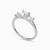 LGDR59 - 1.11 CT Square Lab Grown Diamond Statement Ring in 18K Gold - AJR35528-2.jpg