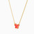 MLN846 - Kids Butterfly Red Stone Necklace in 18K Gold - 21046110875-2.jpg