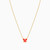 MLN846 - Kids Butterfly Red Stone Necklace in 18K Gold - 21046110875-3.jpg