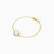 MLB291 - Kids Flower Colored Stones Chain Bracelet in 18K Gold - 21047110197-3.jpg