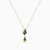 LDN1833 - Multi-shaped Diamond & Green Stones Necklace in 18K Gold - NT400433Y18HEM1-4.jpg