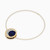 LDB442 - Crescent Diamond & Enamel CoatedChain Bracelet in 18K Gold - AJB02314-3.jpg