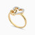 LDR2201 - Heart Diamond Ring in 18K Gold - SAR03581-3.jpg