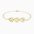LDB454 - Pear Diamond Chain Bracelet in 18K Gold - LBR50058-1.jpg