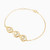 LDB454 - Pear Diamond Chain Bracelet in 18K Gold - LBR50058-2.jpg