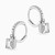 WE2 - Square Cubic Zirconia Sterling Silver Drop Earrings - 1643810-4.jpg