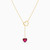 LIN943 - Heart Rose Stone Necklace in 18K Gold - 111410130005-3.jpg