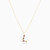 LIN655 - Letter L Colored Stones Necklace in 18K Gold - 111404180137-3.jpg