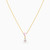 LIN12 - Triangle Pearl & Rose Stone Necklace in 18K Gold - 111406160031-3.jpg