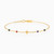 MLB112 - Star Colored Stones Chain Bracelet in 18K Gold - 21047110114-1.jpg