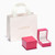 LDE582 - Circle Diamond & Enamel Coated Stud Earrings in 18K Gold - Gold-Diamond- Earring-KSA.jpg