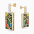 LDE584 - Rectangle Diamond & Enamel Coated Drop Earrings in 18K Gold - AJE11483-3.jpg