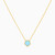 MLN677 - Flower Colored Stones Necklace in 18K Gold - 21046110702-3.jpg