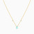 LIN933 - Pear Colored Stones Necklace in 18K Gold - 111404180378-3.jpg