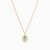 LIN597 - Pear Diamond & Colored Stones Necklace in 18K Gold - 111405180269-2.jpg