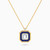 LIN595 - Cushion Diamond & Blue Stone Necklace in 18K Gold - 111405180267-1.jpg