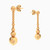 LGE172 - Beaded Drop Earrings in 21K Gold - 12003020018-3.jpg