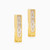 WE173 - Baguette Clear Stone Gold Plated Hoop Earrings - GE02802A-3.jpg