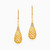 WE176 - Pear Clear Stone Gold Plated Drop Earrings - GE02386A-3.jpg