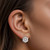 LDE604 - Hexagon Diamond Stud Earrings in 18K Gold - KE609682-4.jpg