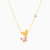 LIN353 - Butterfly Rose Stone Necklace in 18K Gold - 111405110028-3.jpg
