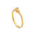 MLR341 - Circle Clear Stone Two headed Ring in 18K Gold - 21048110568-2.jpg
