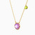 LIN774 - Circle Colored Stones Necklace in 18K Gold - 111404180349-2.jpg