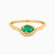 MLR444 - Circle Green Stones Ring in 18K Gold - 21048110684-1.jpg