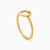 MLR347 - Circle Clear Stone Ring in 18K Gold - 21048110576-2.jpg