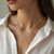 LIN321 - Circle Cubic Zirconia Necklace in 18K Gold - 111401200003-4.jpg