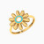 LGS450 - Daisy Flower Jewelry Set in 18K Gold (4 Pieces) - 21001650305-4.jpg