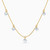 LIN276 - Circle Cubic Zirconia Necklace in 18K Gold - 111401100005-1.jpg