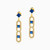 WE201 - Square Blue Stone Gold Plated Drop Earrings - GE14745A-3.jpg