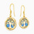 WE198 - Tree Enamel Coated Gold Plated Drop Earrings - GE14493A-4.jpg
