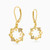 WE187 - Flower Clear Stone Gold Plated Drop Earrings - GE13323A-4.jpg