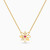 LIN729 - Flower Rose Stone Necklace in 18K Gold - 111404180289 - 1.jpg