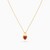 LIN586 - Heart Red Stone Necklace in 18K Gold - 111404130264-3.jpg