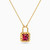 LIN585 - Lock Red Stone Necklace in 18K Gold - 111404130262-1.jpg
