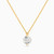 LIN470 - Round Clear Stone Necklace in 18K Gold - 111401100011-1.jpg