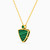 LIN460 - Triangle Green Stones Necklace in 18K Gold - 111405120065-2.jpg