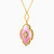 LIN462 - Arabesque Diamond & Rose Stone Necklace in 18K Gold - 111405110070-2.jpg