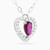 LIN824 - Heart Diamond & Purple Stone Necklace in 18K Gold - 111404230129-2.jpg