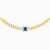 LIN497 - Round Diamond & Blue Stone Chain Necklace in 18K Gold - 111404140126-3.jpg