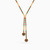 LIN34 - Ball Colored Stones Chain Necklace in 18K Gold - 111404180239-1.jpg